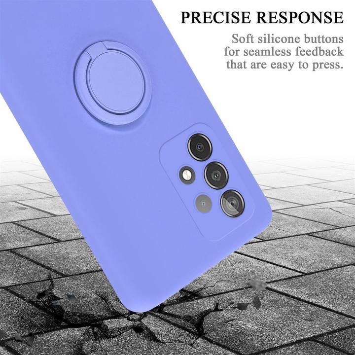 Produktbild Cadorabo TPU Liquid Ring Silicone Case Hülle (Samsung Galaxy A52, Samsung Galaxy A52 5G, Samsung Galaxy A52s 5G)