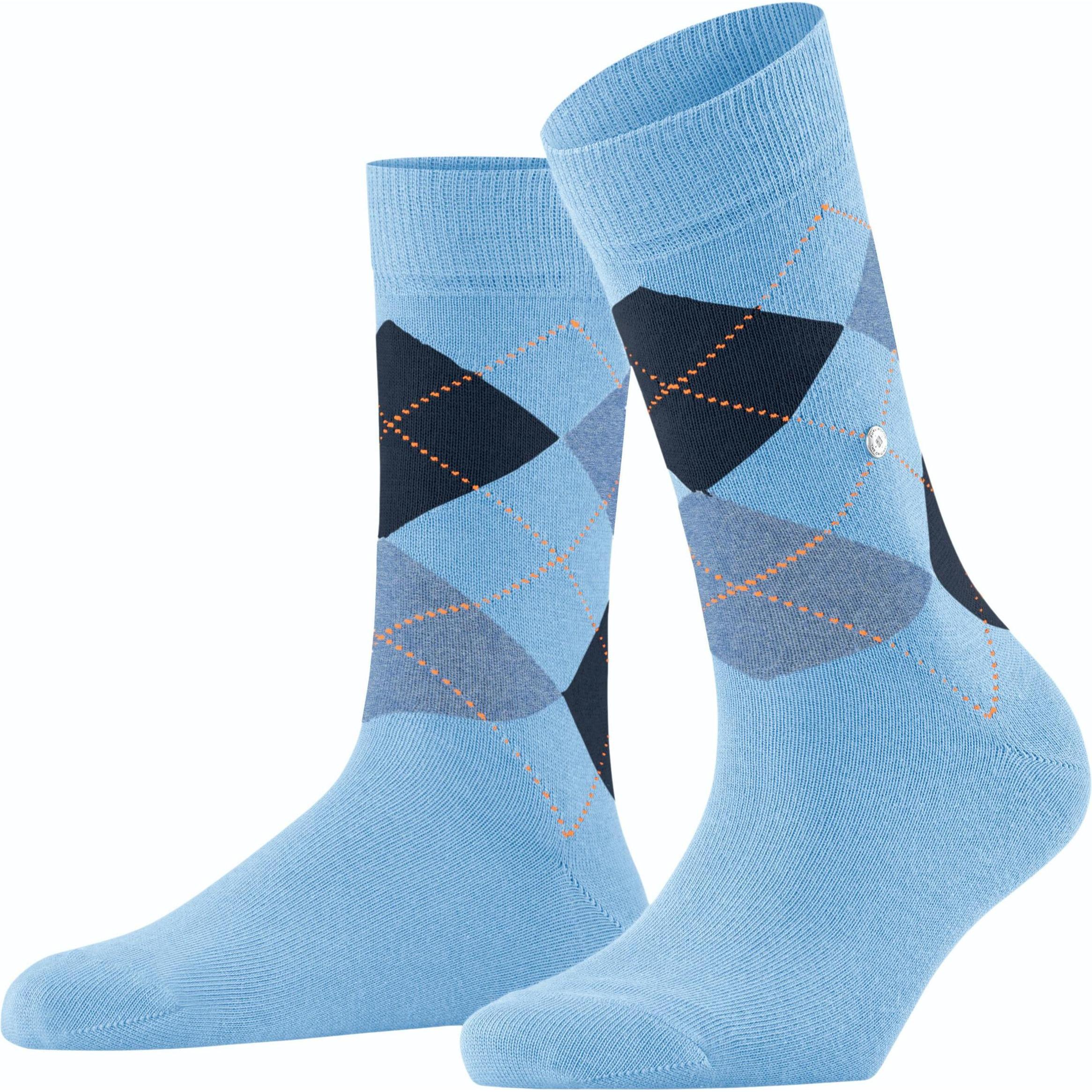 Burlington, Damen, Socken, Queen, Blau, (36 - 41)