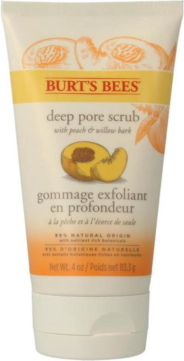 Produktbild Burt's Bees Peach & Willow Bark Deep Pore Scrub (Reinigungspeeling)
