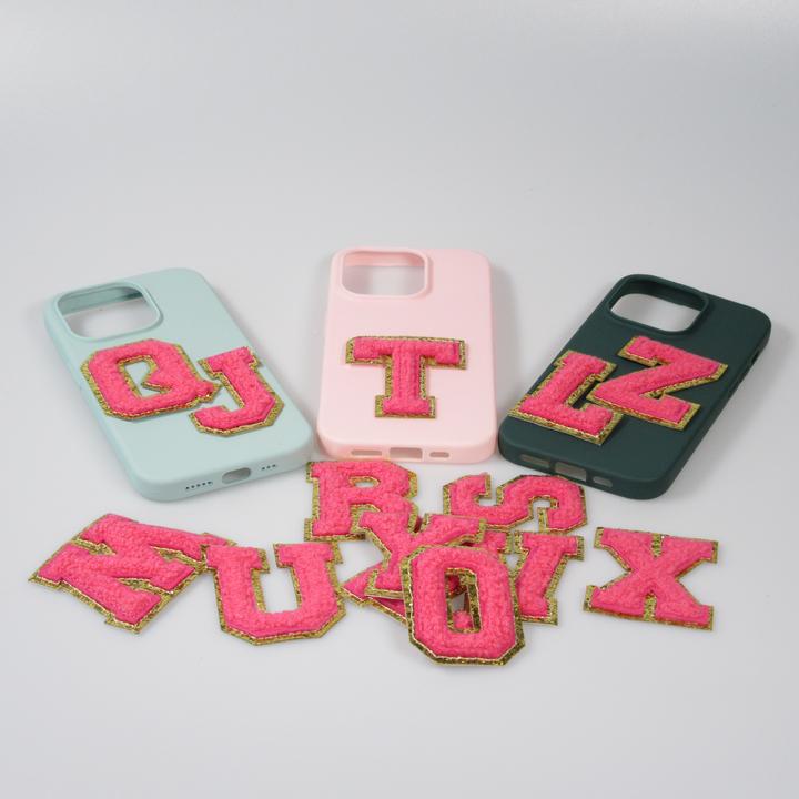 Image du produit PhoneLook Autocollant sticker pour téléphone/tablette/ordinateur brodé en 3D Lettre T