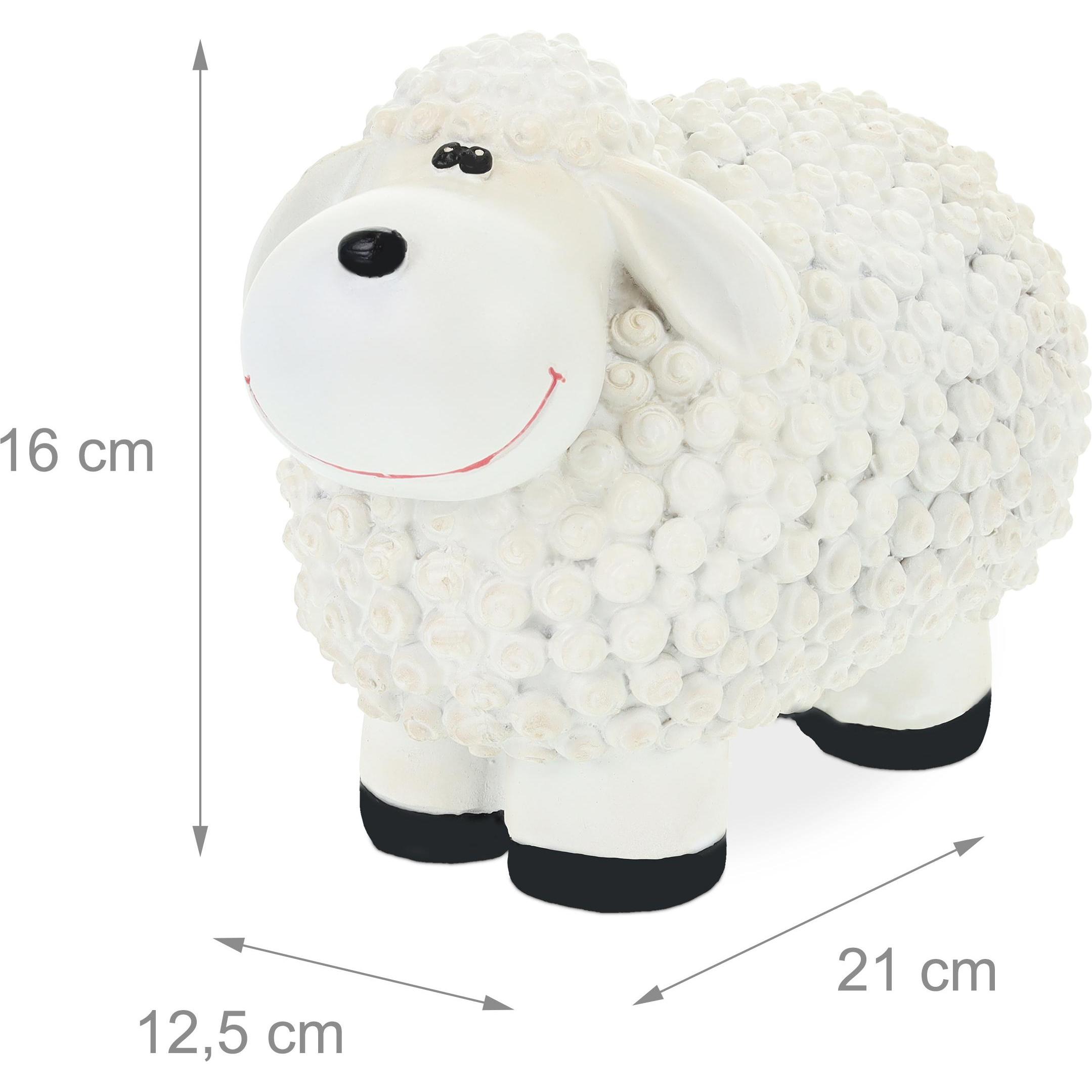 Thumbnail - Relaxdays, Aussendekoration, Schaf-Gartenfigur