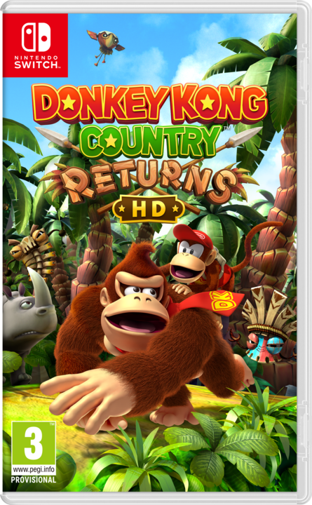 Produktbild Nintendo Donkey Kong Country Returns HD (Switch, Switch Lite, Switch OLED, DE)