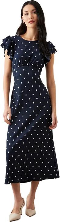 Immagine prodotto Dorothy Perkins Donna/Ladies Abito midi impero con volant maculati (40)