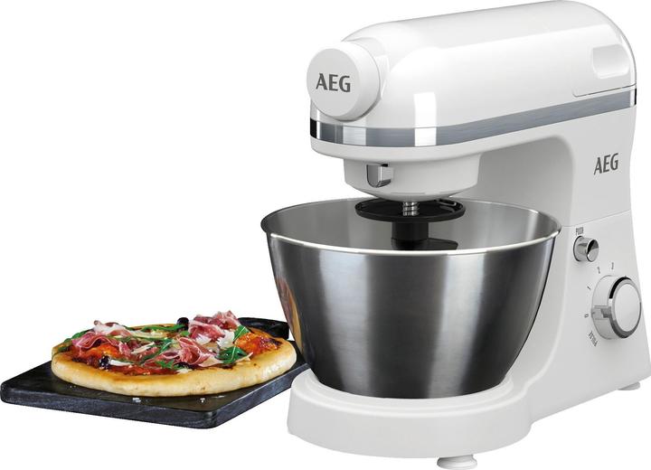 Produktbild AEG KM 3300 Küchenmaschine 4 l Schwarz 800 W (KM 3300) (800 W, 4 l)