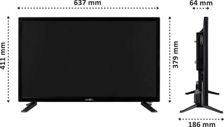 Produktbild Reflexion LDD27iBT 27 Zoll Full HD Smart TV mit DVD-Player und LG webOSHub, Wohnwagen/Wohnmobil/Camp (27", LED, Full HD)