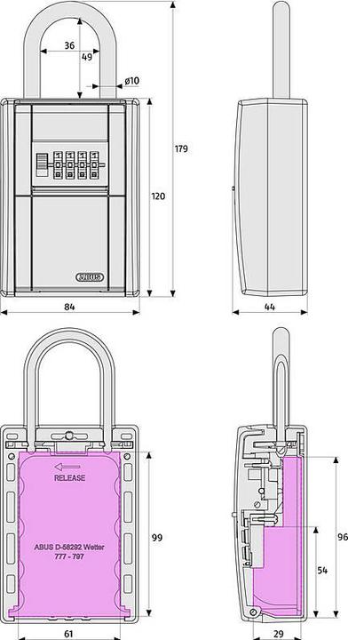 Immagine prodotto Abus KeyGarage 797 LED