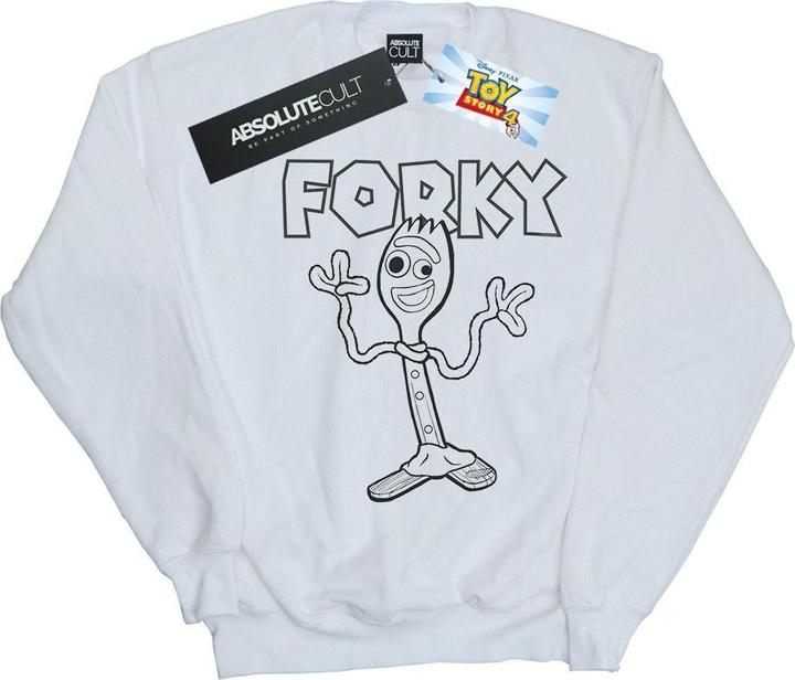 Actual product image Disney Mens Toy Story 4 Forky Sweatshirt (XXL)