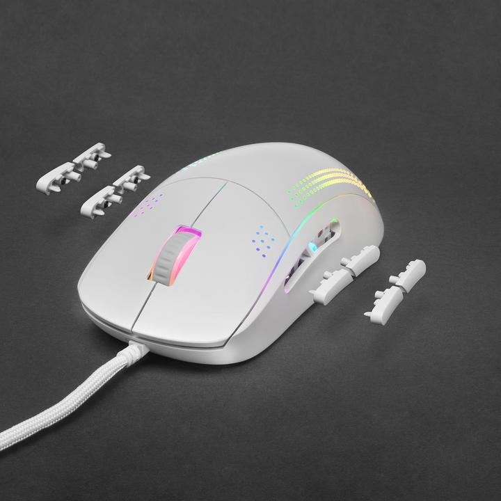 Actual product image Mars Gaming Souris Filaire Gamer Mmpro RGB (Blanc) (Cable)