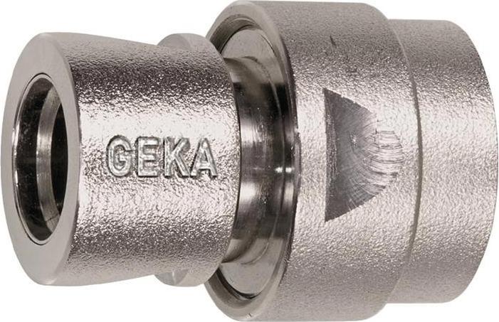 Actual product image Karasto Hose piece GEKA plus nickel-plated brass Hose size 19 mm (19 mm)