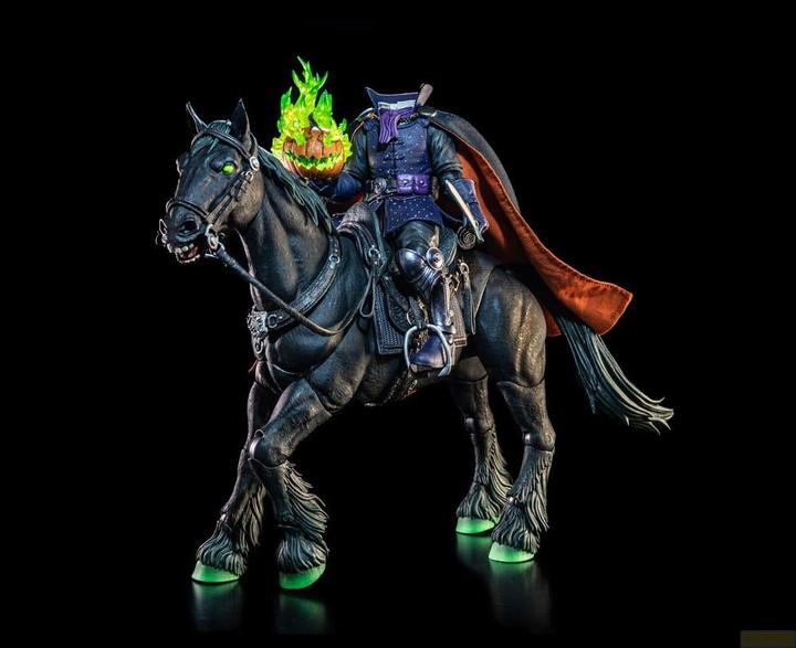 Actual product image Four Horsemen Toy Design Figura Obscura action figure Headless Horseman Green Spectral