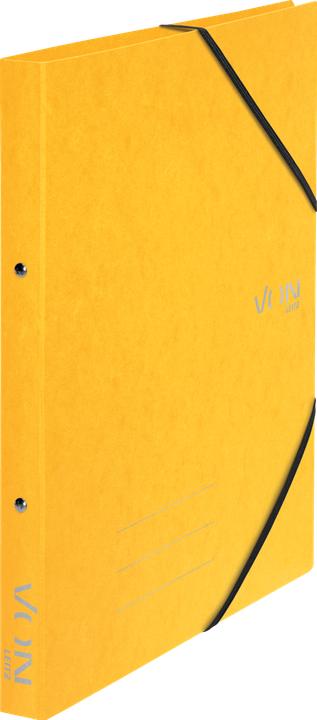 Actual product image von Ring binder with elastic corner straps, 2.5 cm, yellow (A4, 1 pcs.)