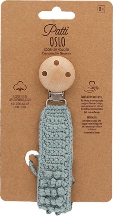 Actual product image Patti Oslo Pacifier Clip