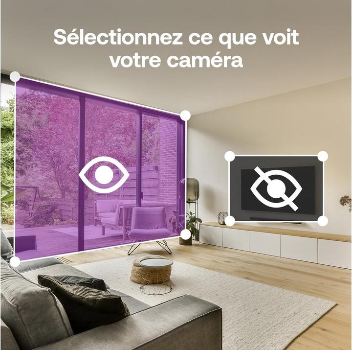 Image du produit Arlo E3 Indoor Powered Cam Single Camera, E3 (2304 x 1296 Pixels)