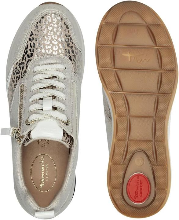 Productafbeelding Tamaris Comfort Veterschoenen Laag Veterschoenen Laag - Beige - Maat 39 (39)