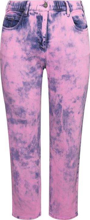 Immagine prodotto Ulla Popken Boyfriend jeans in tessuto elasticizzato con taglio della gamba ampio e cinque tasche (54)