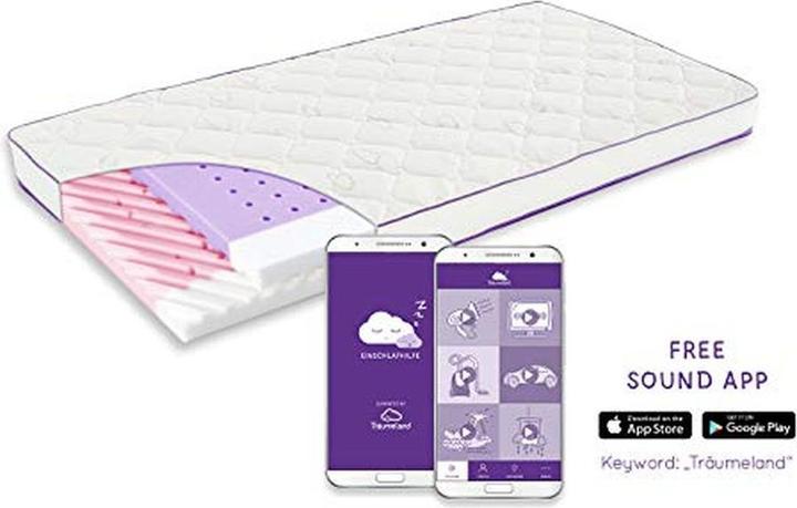 Produktbild Träumeland Babymatratze Polarstern (60 x 120 cm)