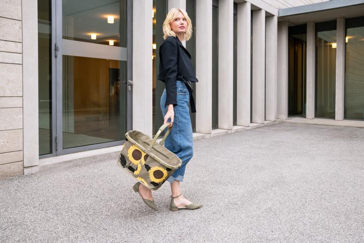 Produktbild reisenthel Einkaufskorb Carrybag Frame Sunflowers