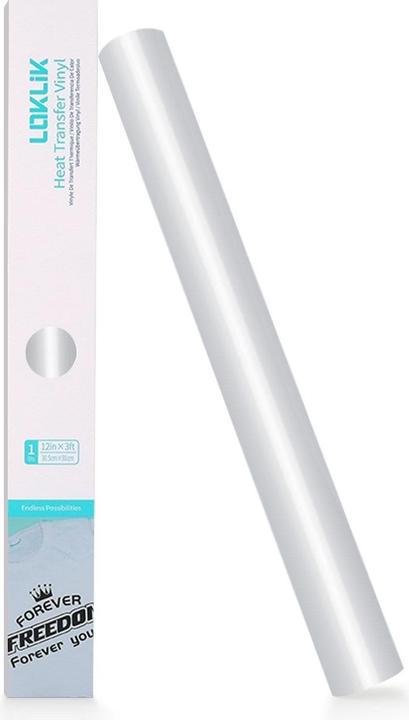 Actual product image Loklik Heat Transfer Vinyl Basic - Silver