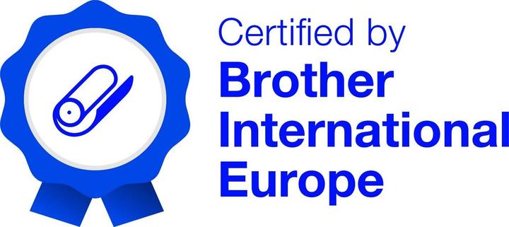 Actual product image Brother COATED THERMAL TRANSFER LABELS 102MMX150MM6 R 500L/R TD-4T (15 cm)