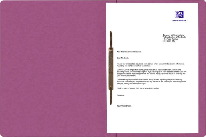 Actual product image Oxford TOP FILE+ loose-leaf binder, A4 (A4, 1 x)