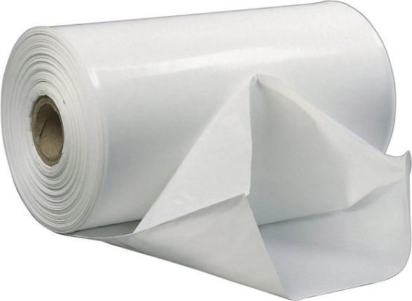 Antalis Tubular plastic film white 500x0.10mmx300m - (300 metres per roll)