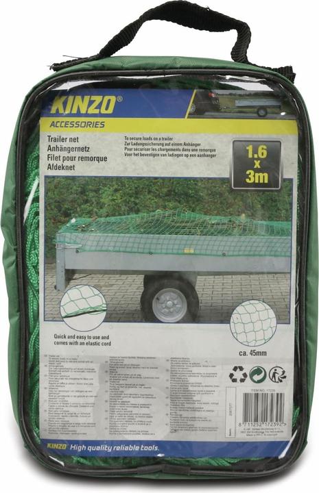 Produktbild Kinzo Trailer net 1.6x3mtr NY