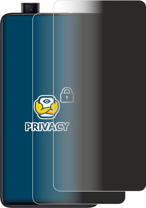 Produktbild BROTECT Sichtschutzfolie Anti-Spy Privacy Folie Blaulicht-Schutz (2 Stk., Xiaomi Mi 9T)