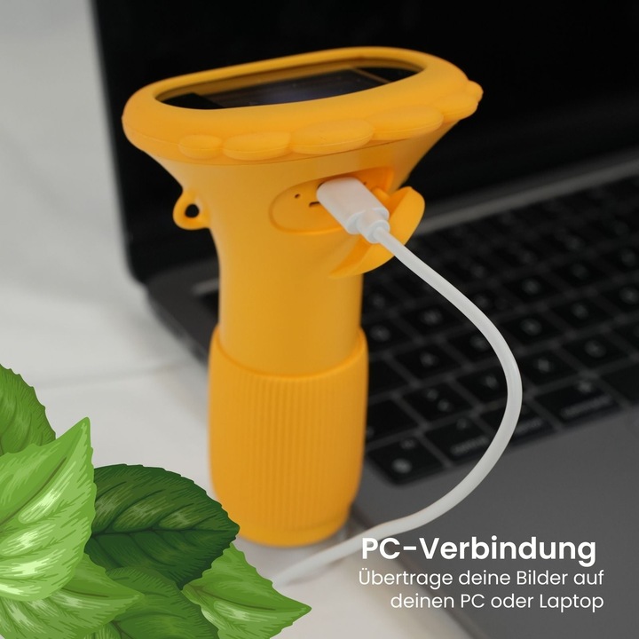 Image du produit Hermex Microscope portable pour enfants Mini microscope à main Microscope portable