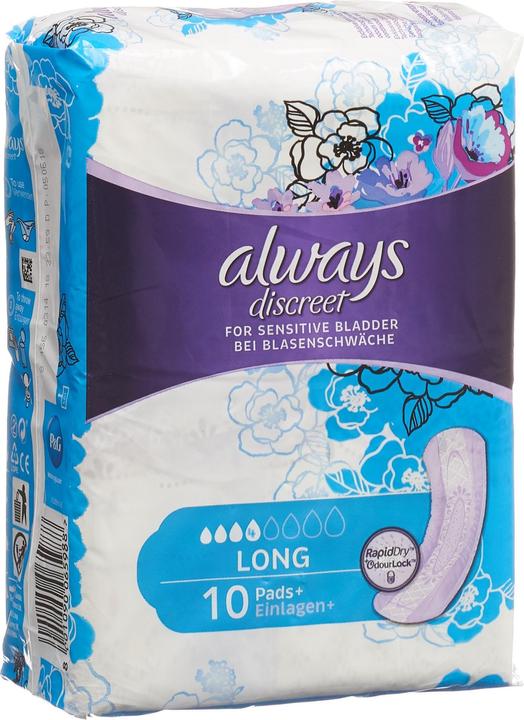 Produktbild Always Discreet Long (10 x, Large)