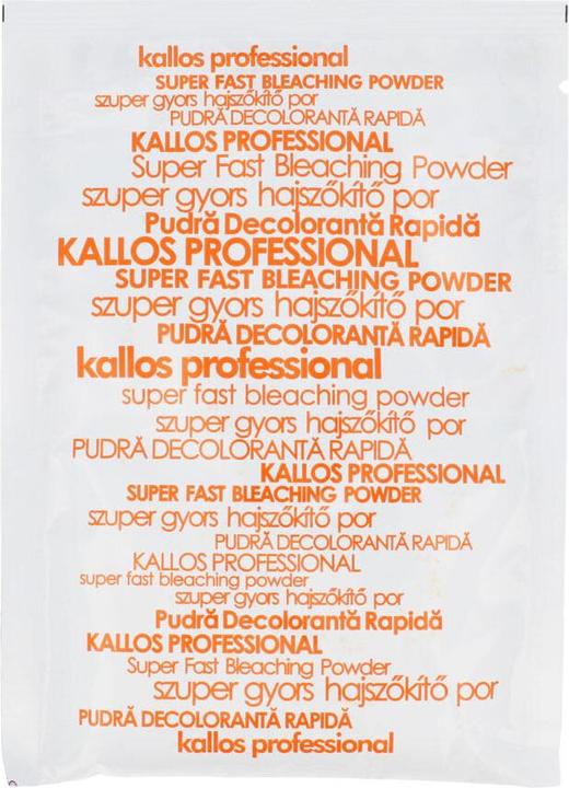 Nährwerte und Zutaten Kallos Cosmetics Kallos - Professional Super Fasteanching Powder