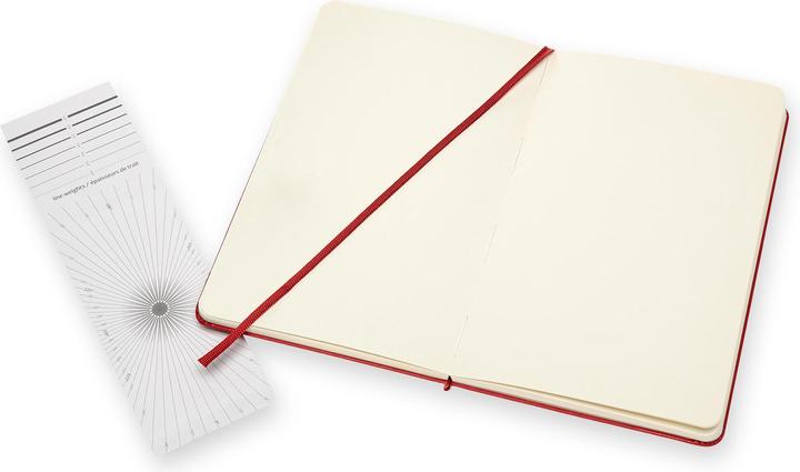 Produktbild Moleskine Skizzenbuch HC 18.2x11.8cm 603111 Medium, scharlachrot, 88 S. (Blanko, Harter Einband)