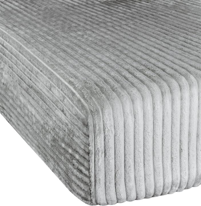 Actual product image Aspero Spannbettlaken aus Streifen-Flanell Parana (200 x 200 cm)