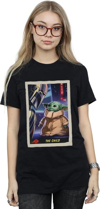 Image du produit Star Wars - T-shirt THE MANDALORIAN THE CHILD CARD - Femme (4XL)