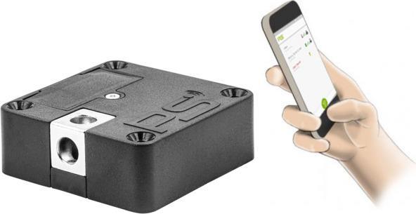 Actual product image SOLO Bluetooth - Electronic lock loose, zinc die-cast/plastic black (Bluetooth)