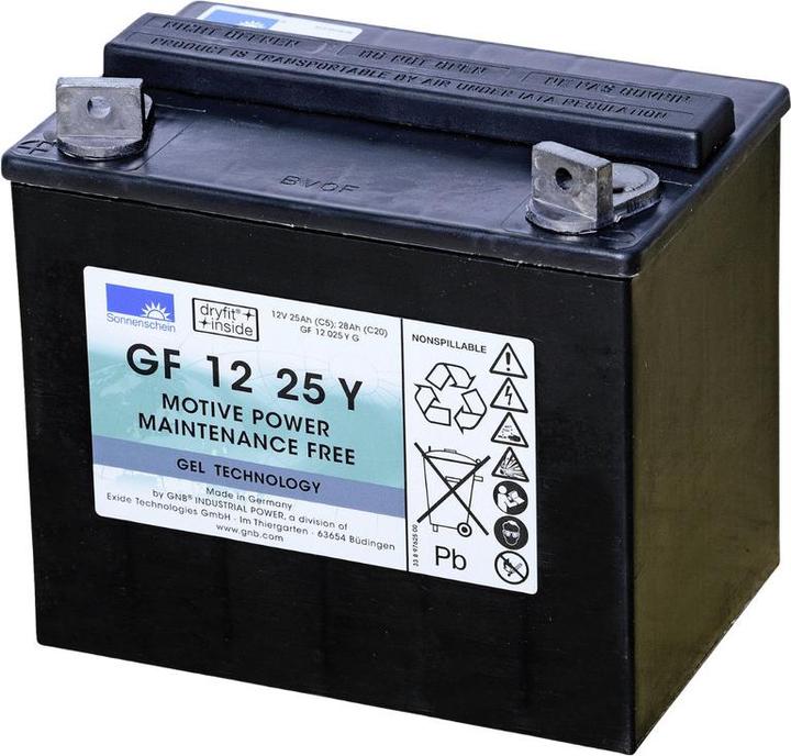 Actual product image Sonnenschein GF 12 25 Y G GEL battery (12 V, 28 Ah)