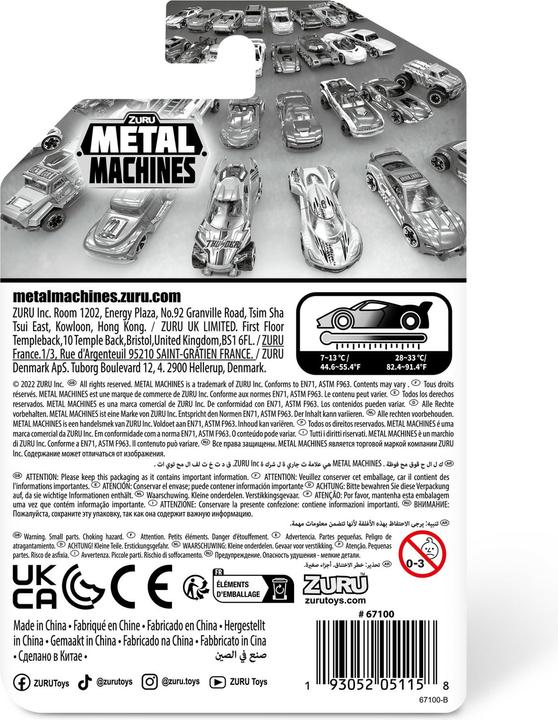 Produktbild Zuru Metal Machines-Car Color Change,S4,B