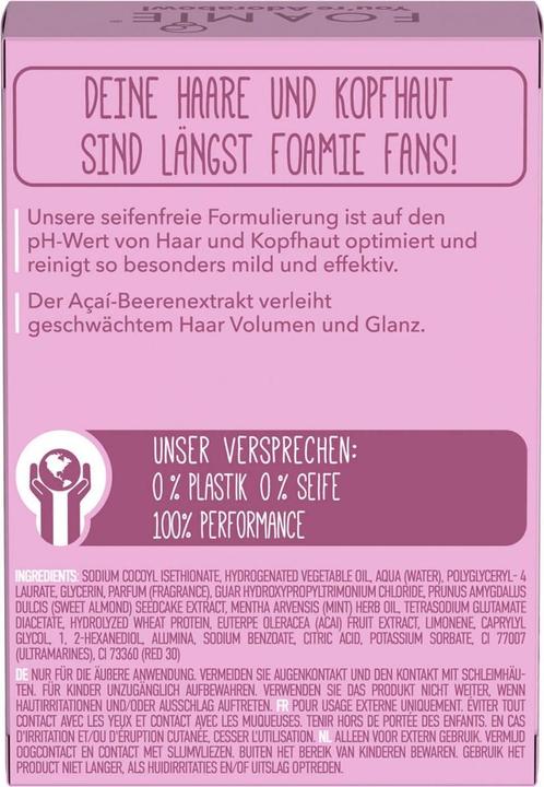 Produktbild Foamie You're Adorabowl (80 ml, Festes Shampoo)