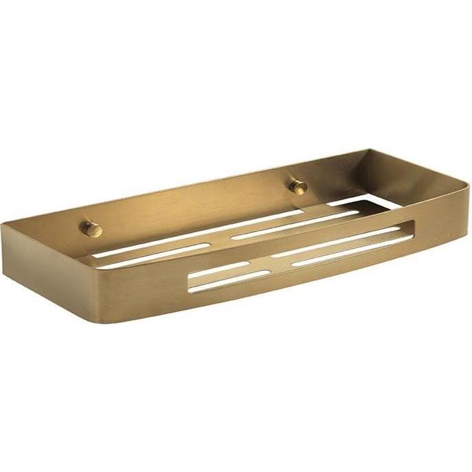 GCS, Badaufbewahrung, NERVA SHOW BASKET 12.8X30X4.5 BR GOLD