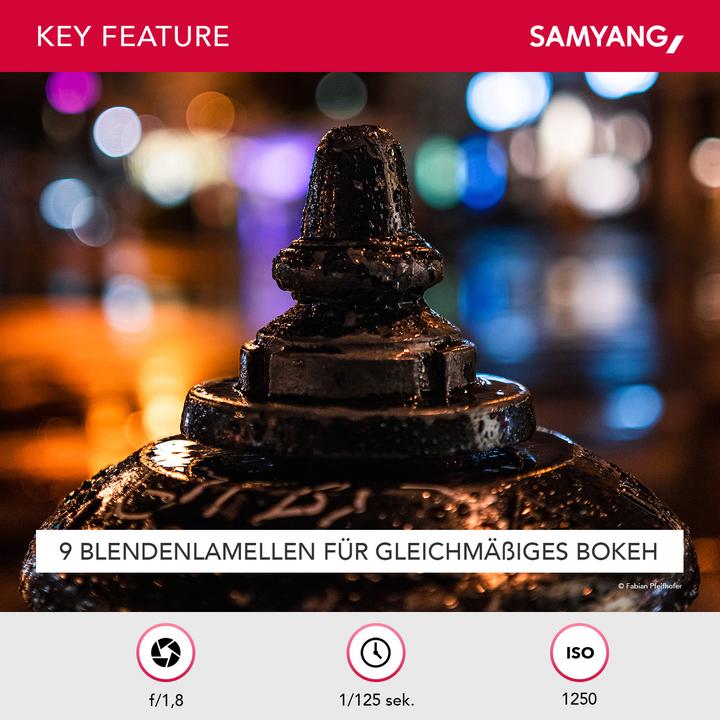 Image du produit Samyang AF 35mm f/1.8 FE (Sony E, Plein format, APS-C / DX)