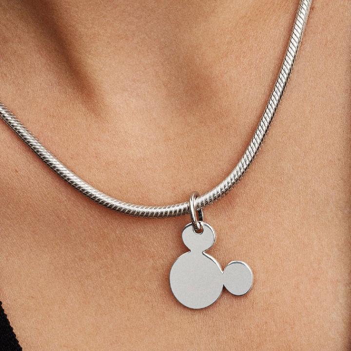 Image du produit Pandora Gravierbarer Disney Mickey-Mouse AnhÃ¤nger (Argent sterling 925)
