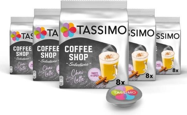 Immagine prodotto Tassimo Capsule di caffè T DISC Chai Latte 40 porzioni (40 x Porta.)