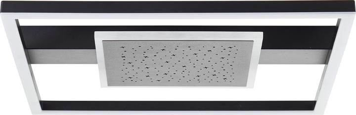 Actual product image Brelight Reno LED ceiling light 40x40cm black (3500 lm)