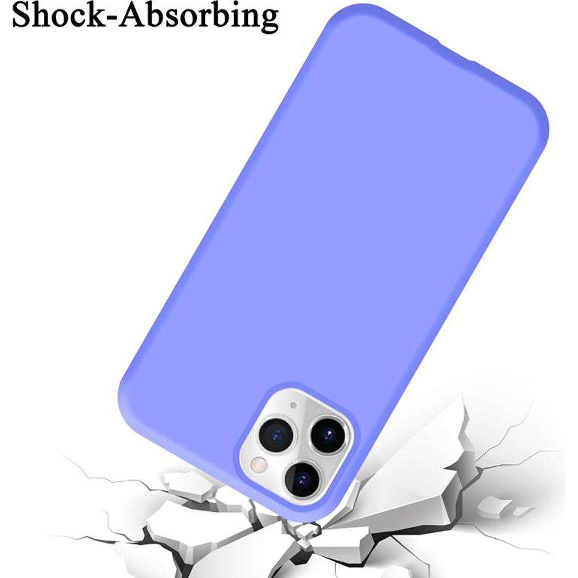 Thumbnail - Cadorabo TPU Liquid Silicone Case Cover (Apple iPhone 11 Pro), Smartphone Hülle, Violett