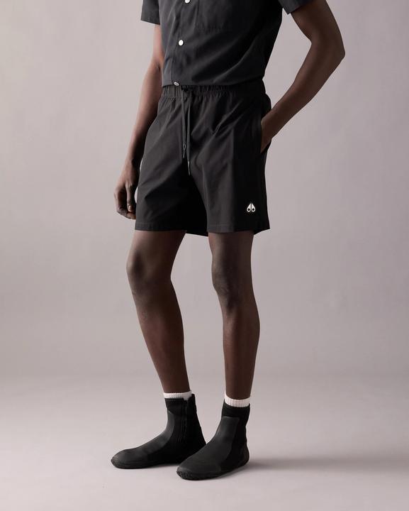 Actual product image Moose Knuckles Logo Swim Shorts (M)