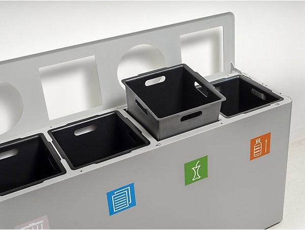Image du produit Van Esch Station de collecte des matières recyclables (120 l)