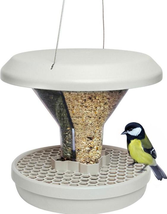 Productafbeelding Swissinno Vogel-Futtersilo "Davos" SMART BIRDS. Hellblau