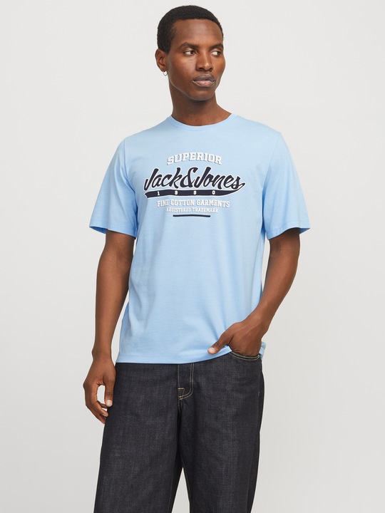 Actual product image Jack & Jones Jjelogo Tee Ss O-Neck 2 Col Ss25 Sn (XL)