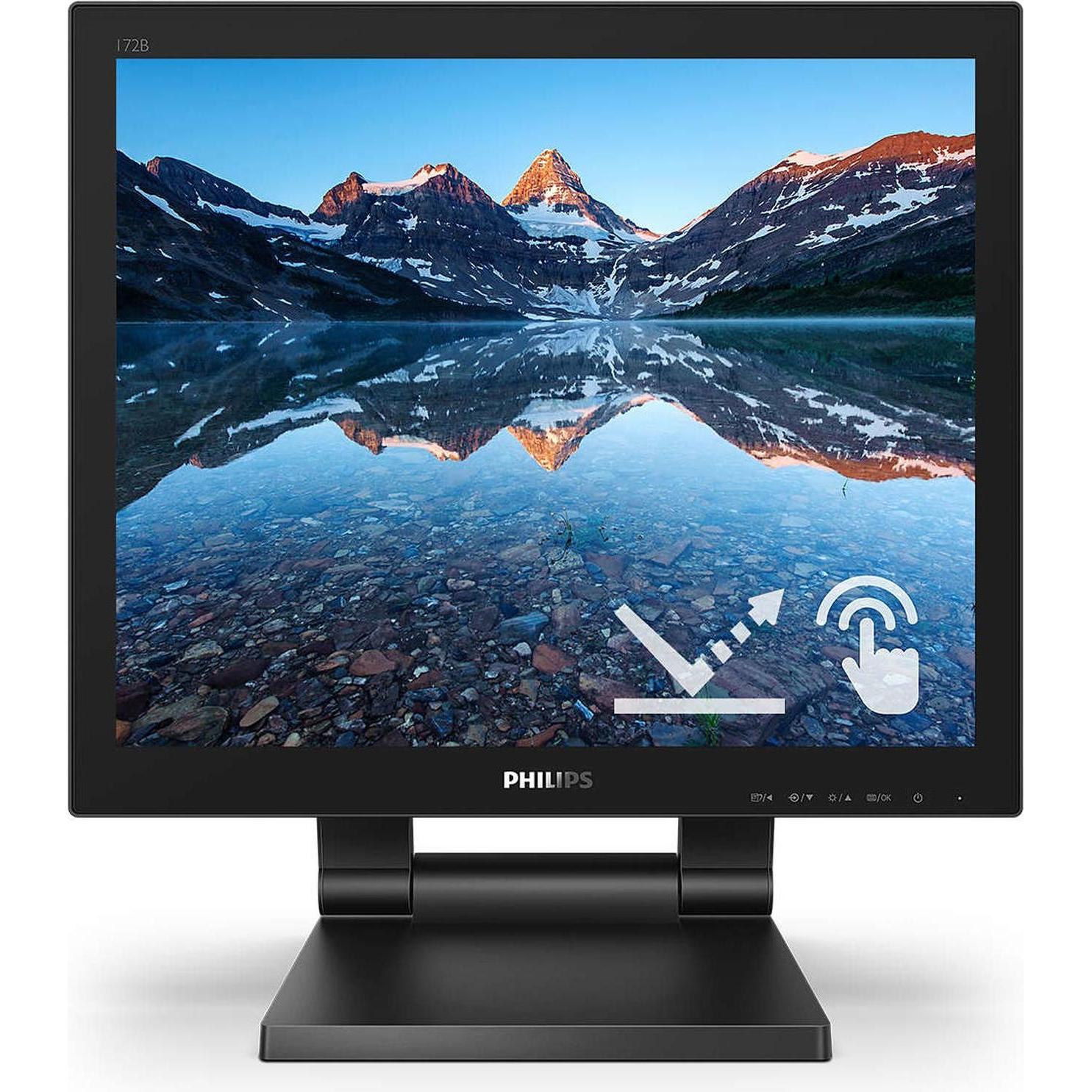 Philips 172B9TL/00 (1280 x 1024 Pixel, 17"), Monitor, Schwarz