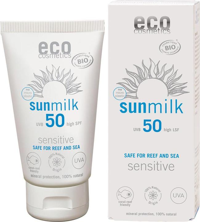 Produktbild Eco Cosmetics Sensitive (Sonnenmilch, SPF 50, 75 ml)