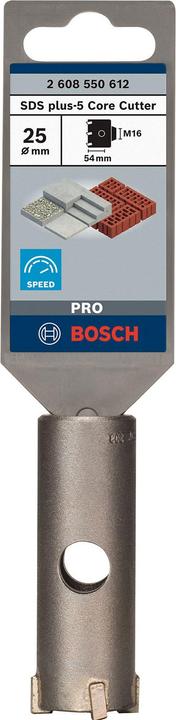 Produktbild Bosch Professional Zubehör PRO SDS plus-5 Core Cutter, 25 x 50 x 72 mm (25 mm)